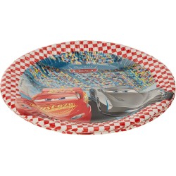 Bigiemme - 8 Piatti 20 cm Cars 3, 5PR87921