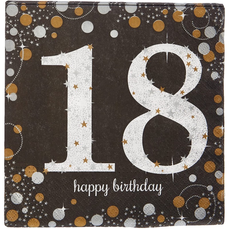 Tovagliolo 33 x 33 cm Sparkling Celebrations 18, 16 pz, 7AM9900556