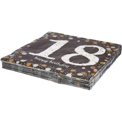 Tovagliolo 33 x 33 cm Sparkling Celebrations 18, 16 pz, 7AM9900556