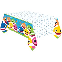 Tovaglia rettangolare in carta BABY SHARK, motivo: squalo, 1 pz, 7AM572527