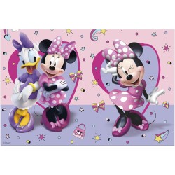 Tovaglia plastica Disney Minnie Junior (180x120cm) Folat Mouse Multicolore 120x180cm - Festa di Compleanno Bambini, Cartone anim