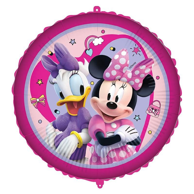 Palloncino in Foil 18&quot; Minnie e Paperina Disney CON NASTRINO E PESETTO, 5PR93837