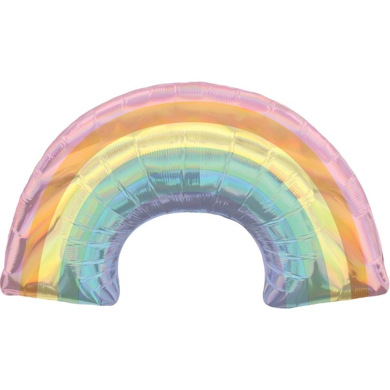 Palloncino SuperShape &quot;IRID PASTEL RAINBOW&quot; Arcobaleno, 7A4121101