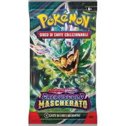 PokÃ©mon Scarlatto e Violetto Crepuscolo Mascherato â€“ Bustina da 10 carte gioco in italiano, assortimento casuale, 1 pezzo, PK