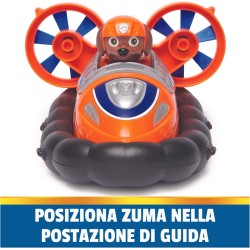 Paw Patrol, Aeroscafo di Zuma, Veicolo e Personaggio Zuma, Giochi Bambini, 3+ anni, 6069048