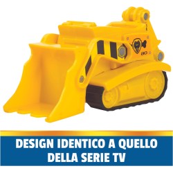 Paw Patrol, Bulldozer di Rubble, Veicolo e Personaggio Rubble, Giochi Bambini, 3+ anni, 6069057