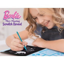 Lisciani - Barbie Sketchbook Mer-mazing Scratch Reveal, 12327