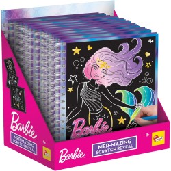 Lisciani - Barbie Sketchbook Mer-mazing Scratch Reveal, 12327