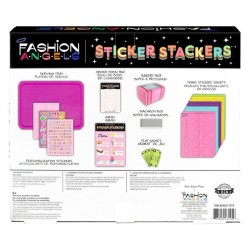 Fashion Angels - Sticker Stackers Set Bakery, Adesivi in â€‹â€‹Schiuma per creare in 3D, Cibo Giocattolo per Bambini, gioco STEM