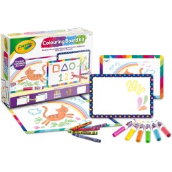 CRAYOLA - Set Lavagnette Bianche Creative, per Colorare e Scrivere, AttivitÃ  Educativa e Creativa per Bambini con Pennarelli e 