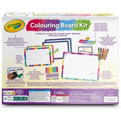 CRAYOLA - Set Lavagnette Bianche Creative, per Colorare e Scrivere, AttivitÃ  Educativa e Creativa per Bambini con Pennarelli e 