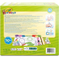 CRAYOLA Mini Kids - Set Multi-attivitÃ  per Realizzare Lavoretti Creativi, con Pennarelli, Forbicine, Colla, Oltre 50 Pezzi atti