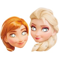 Maschere Frozen (Anna e Elsa) 6 pz, C85967