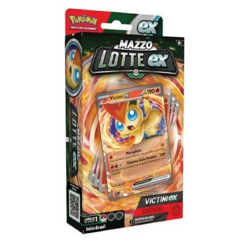 PokÃ©mon - Mazzo Lotte Ex Victini Ex (ITA), PK60487-B