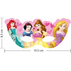 Mascherine Disney Princess, Rosa, 6 pezzi, 85019