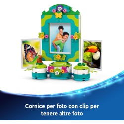 LEGO Disney Portafoto e Portagioie di Mirabel Madrigal, da 6 Anni con Mini Bambolina, Capibara, Braccialetto e Portafoto da Cost