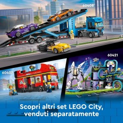 LEGO City Idrovolante dellâ€™Esploratore della Giungla, Aereo Giocattolo da Costruire con 2 Minifigure, 3 Action Figure di Cocco