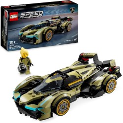 LEGO Speed Champions Super Car Lamborghini Lambo V12 Vision GT, da 10 Anni, Modellino di Auto da Costruire con Minifigure del Pi