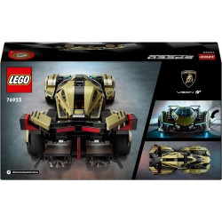 LEGO Speed Champions Super Car Lamborghini Lambo V12 Vision GT, da 10 Anni, Modellino di Auto da Costruire con Minifigure del Pi