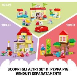 LEGO DUPLO Viaggio in Barca di Peppa Pig, Giochi Educativi da 2 Anni, Giocattolo per l Apprendimento Prescolare da Costruire con