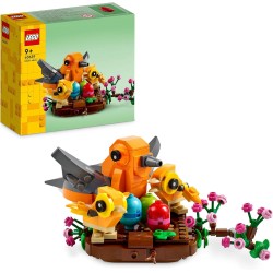 LEGO Creator Il Nido dellâ€™Uccellino, Giochi da Costruire per Bambine e Bambini da 9 Anni Fan degli Animali, Set con 3 Uccelli 