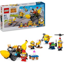 LEGO Cattivissimo Me I Minions e lâ€™Auto Banana, Set dal Film della Illumination, Macchina Giocattolo da Costruire, da 6 Anni c