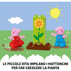 LEGO DUPLO Il Giardino e la Casa sullâ€™Albero di Peppa Pig, da 2 Anni, Playset Creativo con Personaggi e Accessori, Giocattolo 