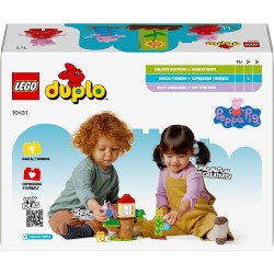 LEGO DUPLO Il Giardino e la Casa sullâ€™Albero di Peppa Pig, da 2 Anni, Playset Creativo con Personaggi e Accessori, Giocattolo 