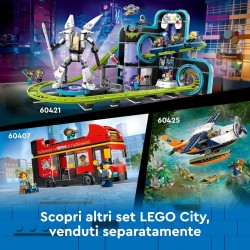 LEGO City Camion Trasportatore con Auto Sportive, Giochi Creativi da 7 Anni, Autocarro con Rimorchio e 3 Modelli di Macchine, Ve