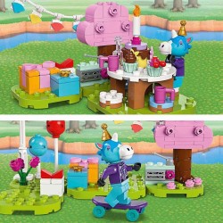 LEGO Animal Crossing Festa di Compleanno di Giuliano, da 6 Anni con Minifigure di Unicorno Giocattolo della Serie di Videogiochi