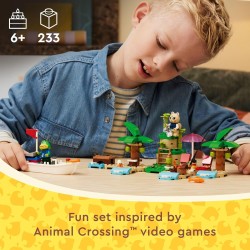 LEGO Animal Crossing Tour in Barca di Remo, da 6 Anni con 2 Personaggi della Serie di Videogiochi Incluso Scott lo Scoiattolo, I