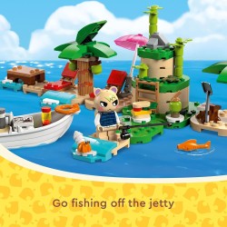 LEGO Animal Crossing Tour in Barca di Remo, da 6 Anni con 2 Personaggi della Serie di Videogiochi Incluso Scott lo Scoiattolo, I