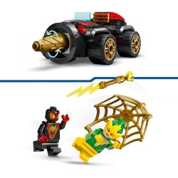 LEGO Spidey e i Suoi Fantastici Amici Veicolo Trivella di Spider-man, da 4 Anni, Modelli di Auto da Costruire con Starter Brick 