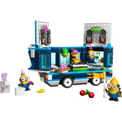 LEGO Cattivissimo Me Il Party Bus Musicale dei Minions, Set dal Film della Illumination, Autobus Giocattolo da Costurire, da 7 A