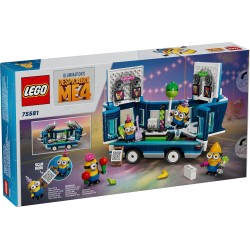 LEGO Cattivissimo Me Il Party Bus Musicale dei Minions, Set dal Film della Illumination, Autobus Giocattolo da Costurire, da 7 A