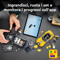 LEGO Speed Champions Mercedes-AMG G 63 e Mercedes-AMG SL 63, 2 Modellini di Auto da 10 Anni con Minifigure di Piloti, Regalo di 