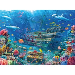 Ravensburger - Puzzle Scoperta subacquea, 200 Pezzi XXL, EtÃ  Raccomandata 8+ Anni