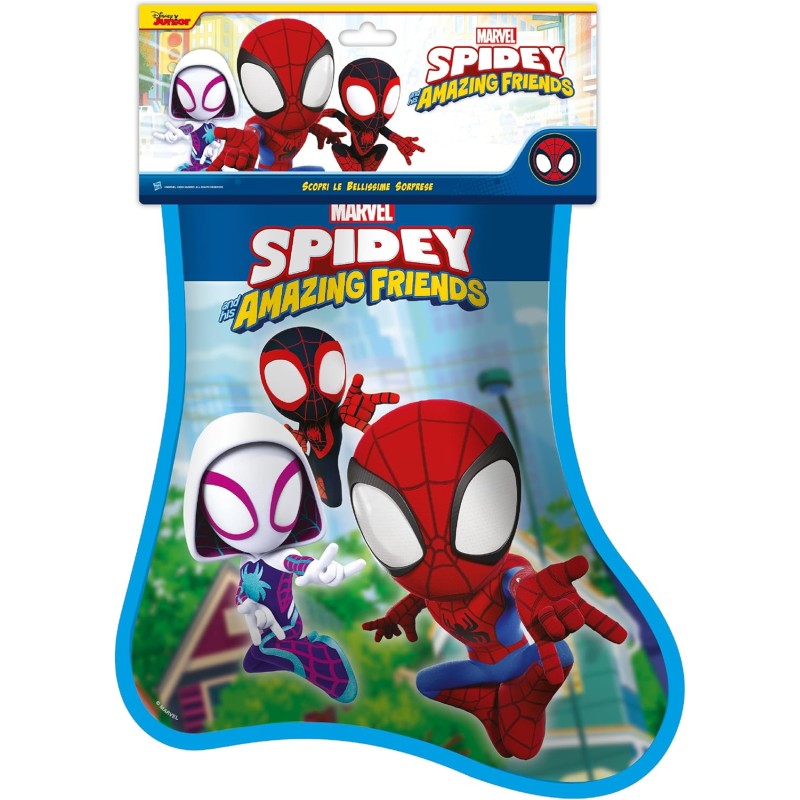 Hasbro - Spidey e i Suoi Fantastici Amici, Calza della Befana 2024