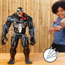 Hasbro - Marvel SPIDER-MAN, Ricarica di Fluido Ragnatela Eccezionale Real Webs, da Usare col Blaster Giocattolo per Il Roleplay 