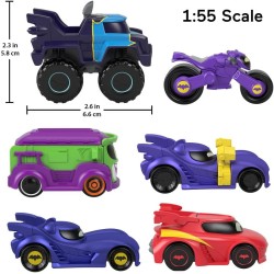 Fisher-Price - DC Batwheels Bam The Batmobile - Veicolo in scala 1:55, Eta 3+, HNL13