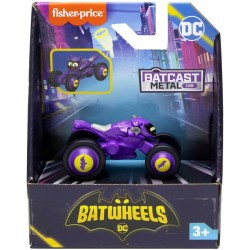 Fisher-Price - DC Batwheels Bibi The Batgirl - Veicolo a 4 ruote in scala 1:55, eta 3+, HXK50