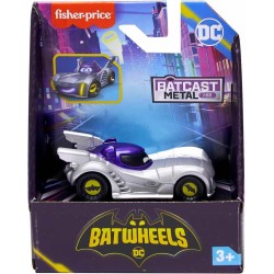 Fisher-Price - DC Batwheels Armored Bam The Batmobile, veicolo in scala 1:55, eta 3+, HRJ71