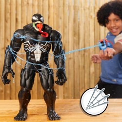 Hasbro - Marvel, Spider-Man Real Webs, Blaster di ragnatele Eccezionale, Blaster 2 in 1, Giocattolo per Roleplay, Costume di Spi