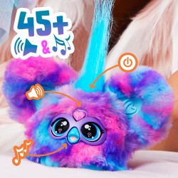 Hasbro - Furby Furblets, Luv-Lee, amico in miniatura, piÃ¹ di 45 suoni, musica K-Pop e frasi Furbish, peluche elettronico per ba