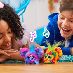 Hasbro - Furby Furblets, Luv-Lee, amico in miniatura, piÃ¹ di 45 suoni, musica K-Pop e frasi Furbish, peluche elettronico per ba