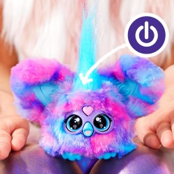 Hasbro - Furby Furblets, Luv-Lee, amico in miniatura, piÃ¹ di 45 suoni, musica K-Pop e frasi Furbish, peluche elettronico per ba