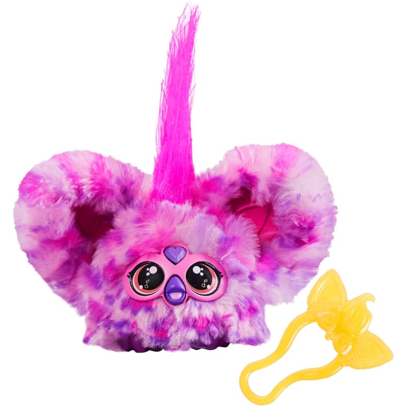 Hasbro - Furby Furblets, Hip-Bop, Amico in Miniatura, piÃ¹ di 45 Suoni, Musica Hip Hop e Frasi Furbish, Peluche elettronico dai 