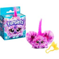 Hasbro - Furby Furblets, Hip-Bop, Amico in Miniatura, piÃ¹ di 45 Suoni, Musica Hip Hop e Frasi Furbish, Peluche elettronico dai 