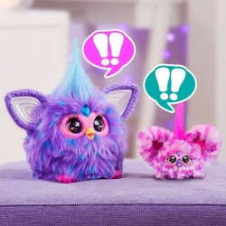 Hasbro - Furby Furblets, Hip-Bop, Amico in Miniatura, piÃ¹ di 45 Suoni, Musica Hip Hop e Frasi Furbish, Peluche elettronico dai 