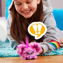 Hasbro - Furby Furblets, Hip-Bop, Amico in Miniatura, piÃ¹ di 45 Suoni, Musica Hip Hop e Frasi Furbish, Peluche elettronico dai 